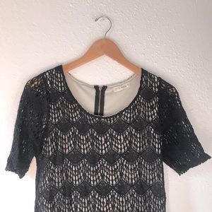 Noble U Black Lace Dress